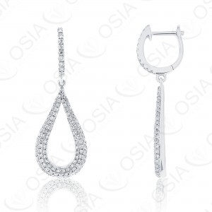 18 KARAT DIAMOND EARRING