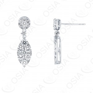 18 KARAT DIAMOND EARRING