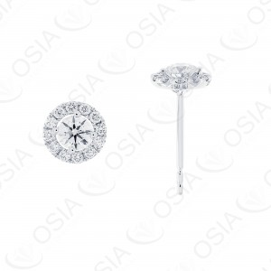 18 KARAT DIAMOND EARRING