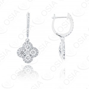 18 KARAT DIAMOND EARRING