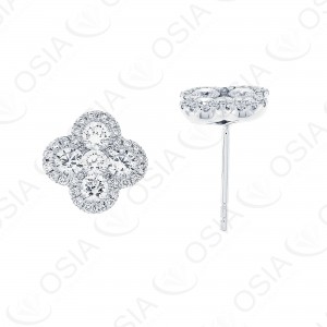 18 KARAT DIAMOND EARRING