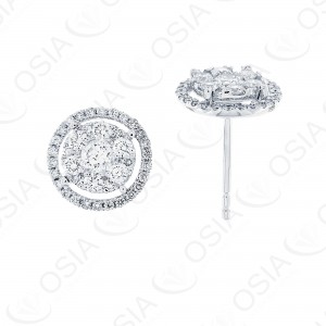 18 KARAT DIAMOND EARRING