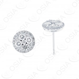 18 KARAT DIAMOND EARRING