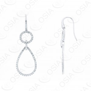 18 KARAT DIAMOND EARRING