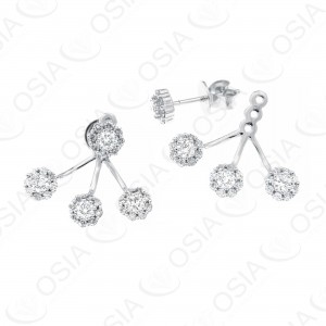 18 KARAT DIAMOND EARRING