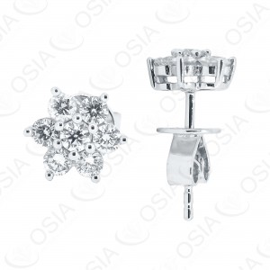 18 KARAT DIAMOND EARRING