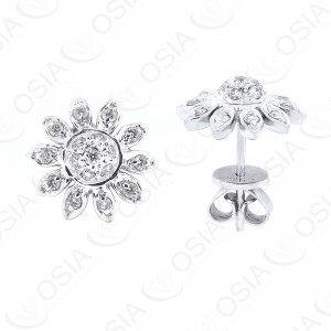 18 KARAT DIAMOND EARRING