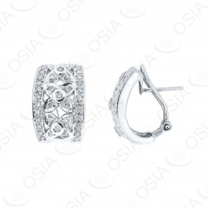 18 KARAT DIAMOND EARRING