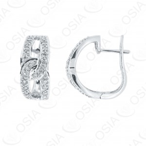 18 KARAT DIAMOND EARRING