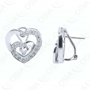 18 KARAT DIAMOND EARRING