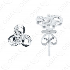 18 KARAT DIAMOND EARRING