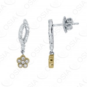 18 KARAT DIAMOND EARRING