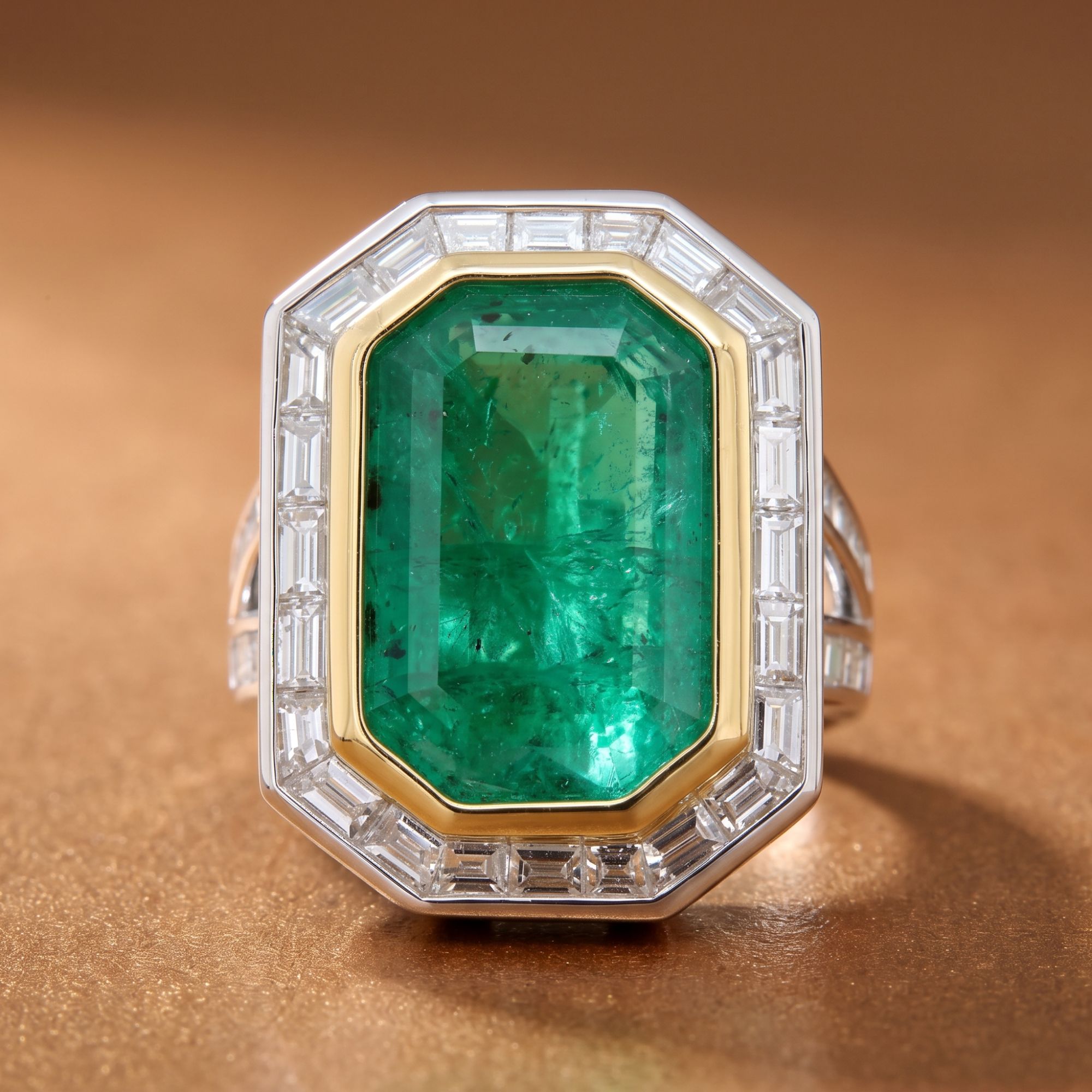 The Emerald Cocktail Ring